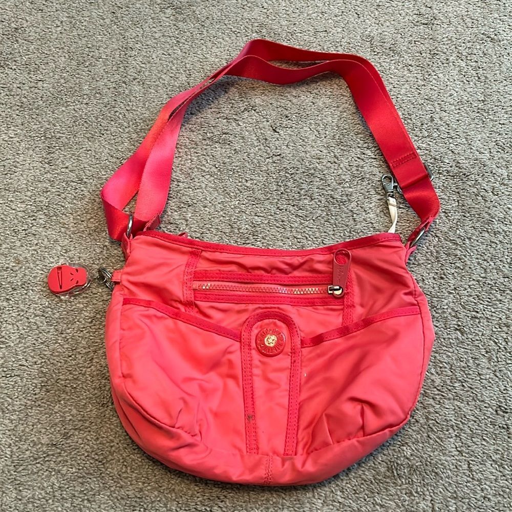 -y2k Kipling pink purse gorilla girls